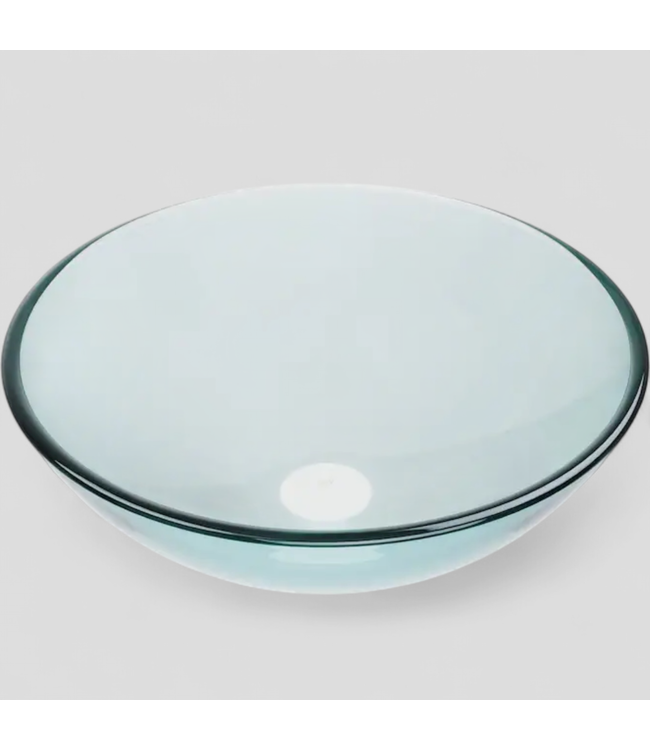 47569 Vigo Crystalline Indecent Glass Vessel Sink