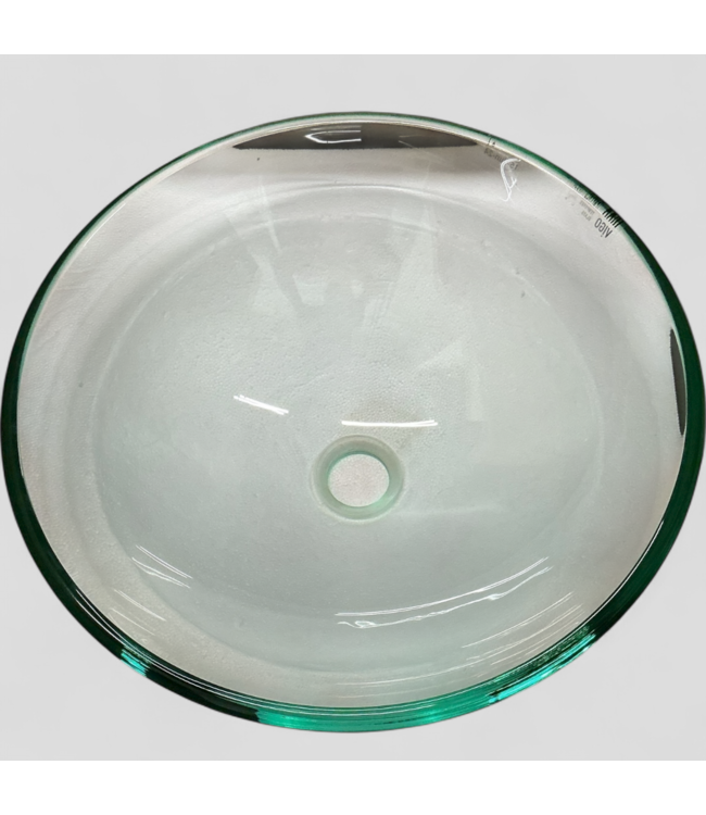 47569 Vigo Crystalline Indecent Glass Vessel Sink