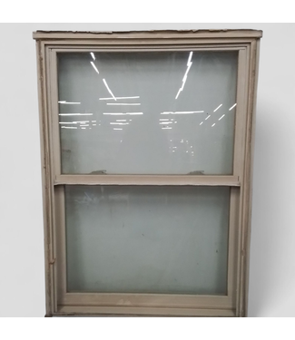 47588 Vertical Sliding Tan Vinyl Window 34.5" x 46.75"