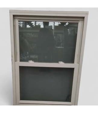 47589 Vertical Sliding Tan Vinyl Window 33.75" x 45.75"