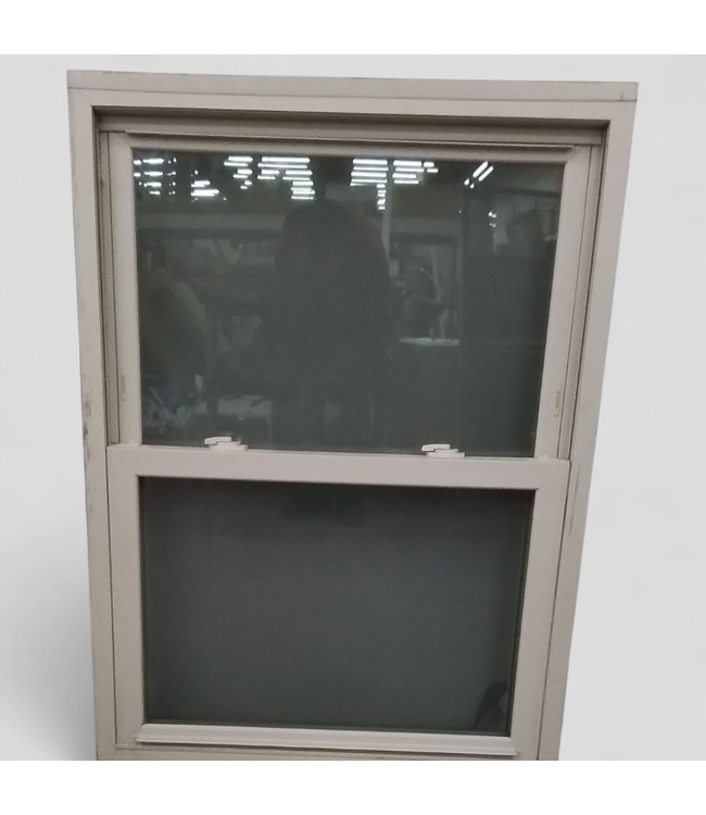47589 Vertical Sliding Tan Vinyl Window 33.75" x 45.75"
