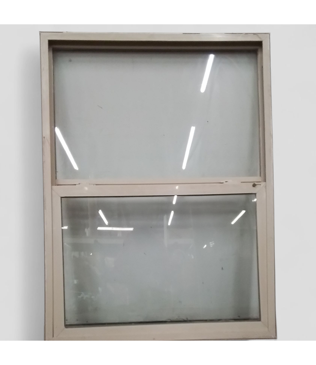 47590 Vertical Sliding Tan Vinyl Window 35.5" x 47.5"