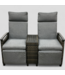 47592 Nestfair Patio Stationary Wicker Recliner Chairs