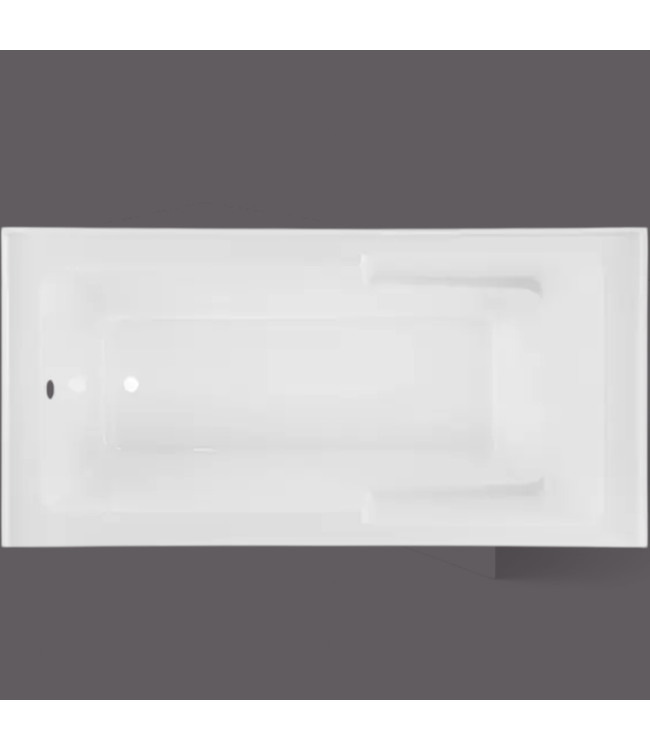 47593 Swiss Madison Left Drain Soaking Bathtub