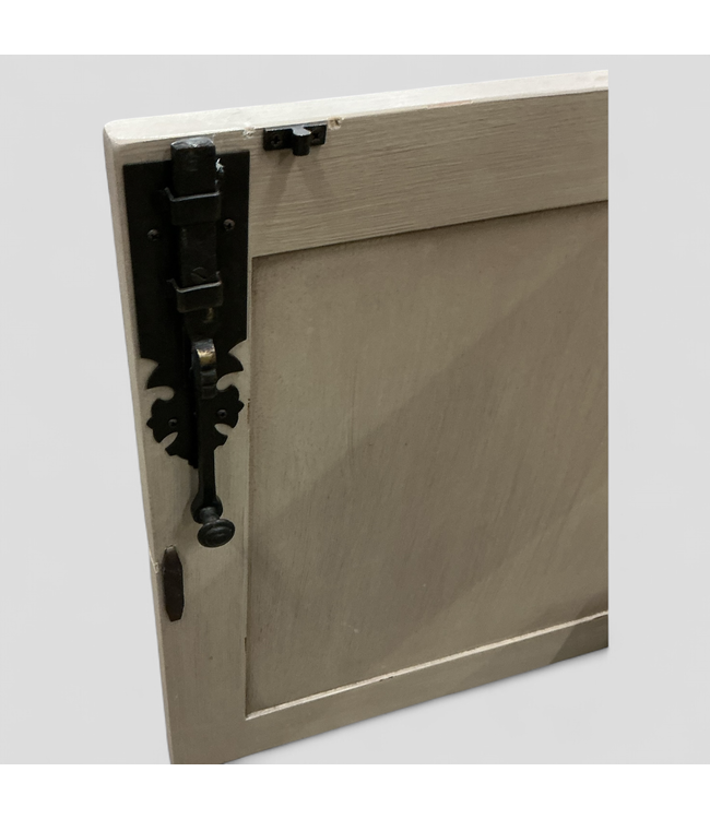 47581 Distressed Ash Beige Sideboard Cabinet