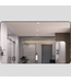 47606 TaiMei Black Framed Bathroom Wall Mirror 60" x 36"