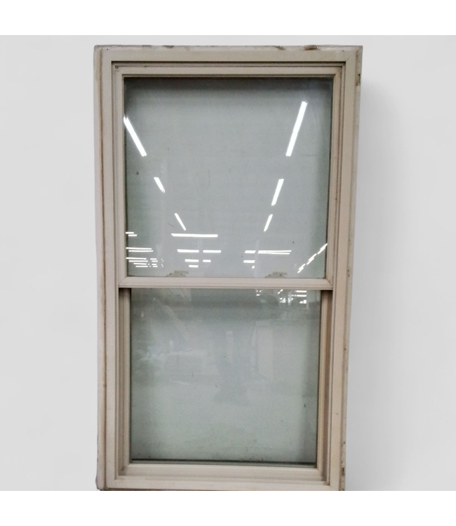 47605 Vertical Sliding Tan Vinyl Window 33.5"W x 59"H
