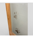 47616 Full Light Interior Door With 4 Paw Prints 30 x 80