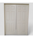47620 White 6-Panel Interior Double Doors 61.25"W