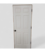 47628 Prehung Interior 6 -Panel Door 32"W x 80"H