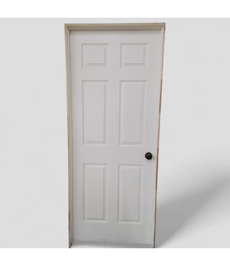 47628 Prehung Interior 6 -Panel Door 32"W x 80"H