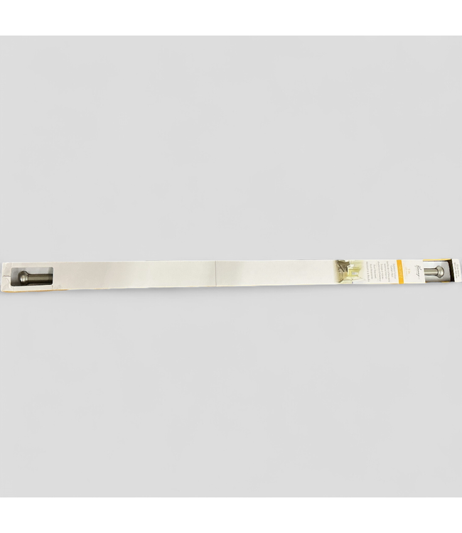 47634 Kenney Weaver Steel Curtain Rod With Finials