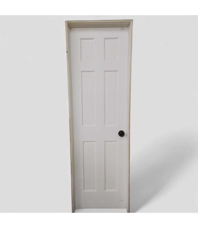 47638 Prehung Interior 6 -Panel Door 24"W x 80"H