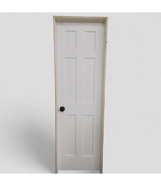 47639 Prehung Interior 6 -Panel Door 24"W x 80"H