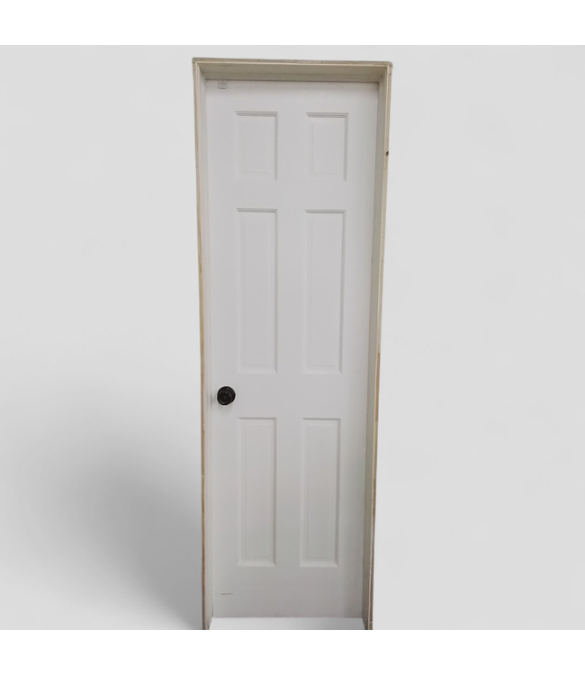 47639 Prehung Interior 6 -Panel Door 24"W x 80"H