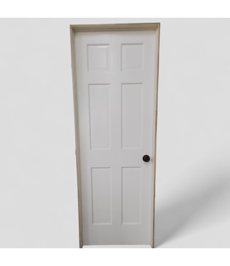 47640 Prehung Interior 6 -Panel Door 28"W x 80"H