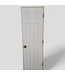 47644 Prehung Interior 6 -Panel Door 24"W x 77.375"H