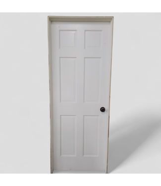 47646 Prehung Interior 2 -Panel Door 30"W x 79.5"H