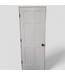 47650 Prehung Interior 6 -Panel Door 30"W x 79.25"H