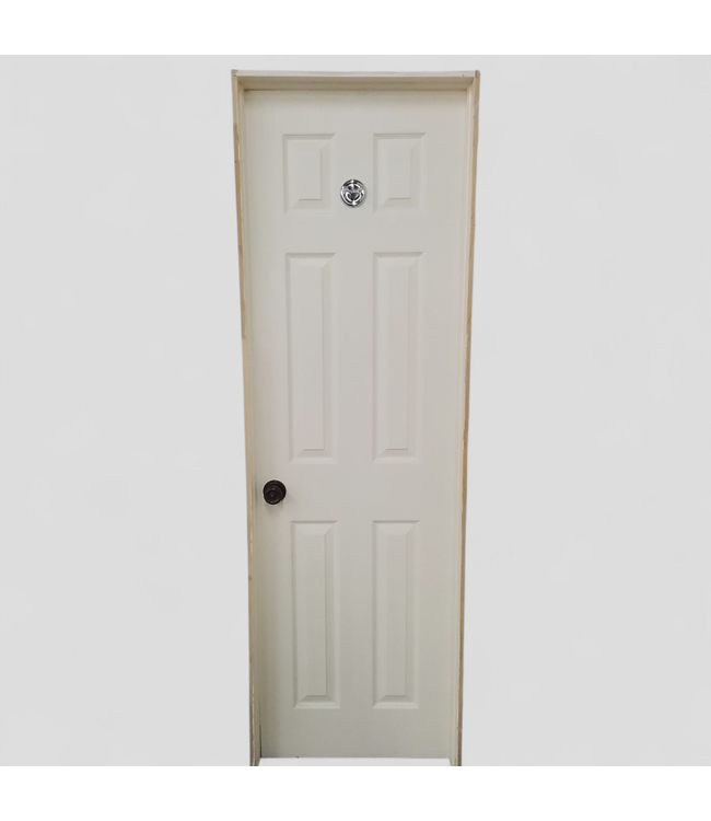 47651 Prehung Interior 6 -Panel Door 24"W x 78.5"H