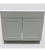 47658 Cloud Gray Sink Base Cabinet 36"W