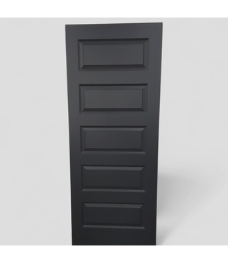 47663 Reliabilt Steel Gray 5-Panel Interior Door 32" x 80"