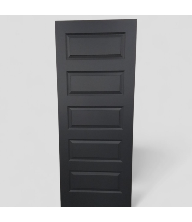 47663 Reliabilt Steel Gray 5-Panel Interior Door 32" x 80"