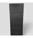 47663 Reliabilt Steel Gray 5-Panel Interior Door 32" x 80"