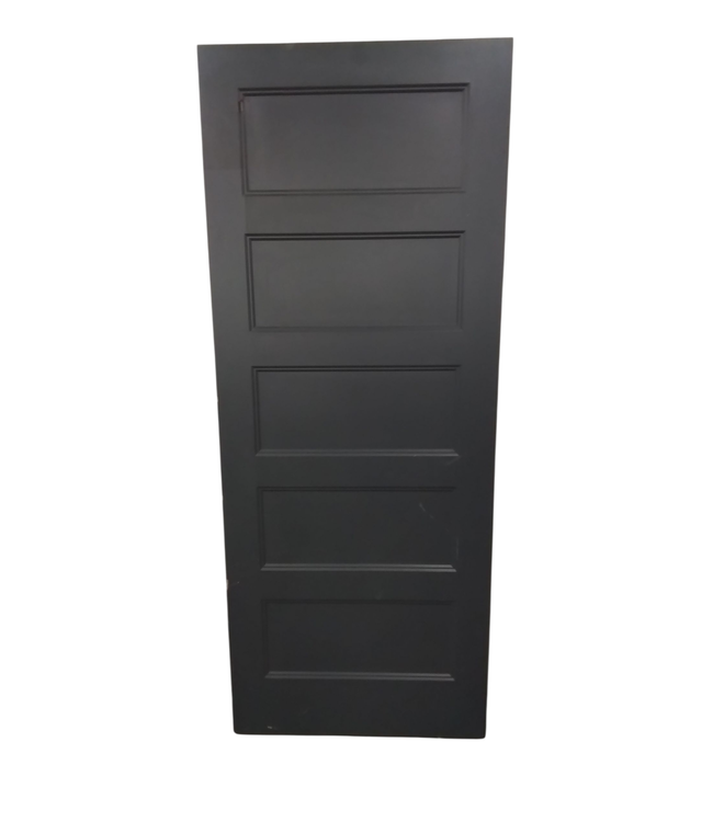 47665 2-Panel / 5-Panel Dark Color Interior Door 32"W