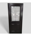 47677 Calista Black 1/2 Lite Exterior Door 35.75" x 79"