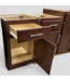 47666 Cherry Chestnut Cabinet Set of  15-pcs