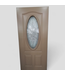 47692 Exterior Door with Decorative Glass 36"W