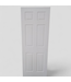 47695 White 6-Panel Primed Interior Door 30"W x 80"H