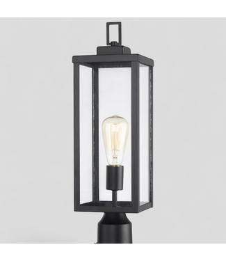 47697 Hukuro Matte Black Outdoor Wall Lantern