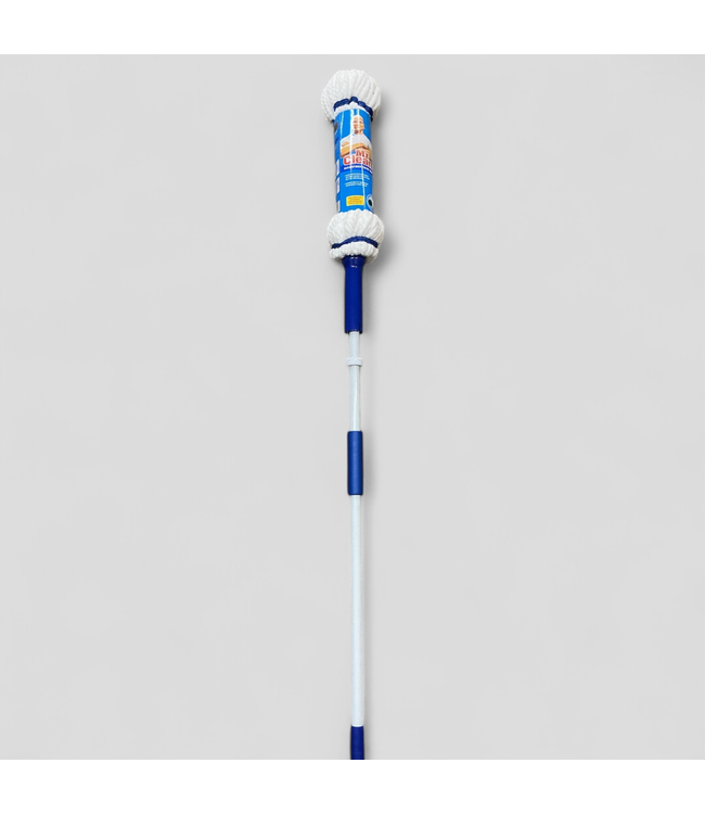 47701 Mr. Clean Microfiber Twist Mop w/Scrubber