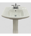 47702 Kohler White Pedestal Bathroom Sink w/Faucet