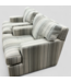 47703 Plush Coastal Stripped Chairs Set of 2