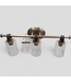 47705 3-Light Vanity Fixture - Heritage Brass