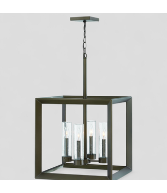 47711 Hinkley Rhodes Large Single Tier 4-Light Pendant