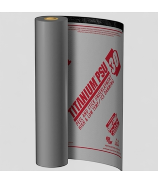 47719 Titanium PSU‑30 Synthetic Roofing Underlayment