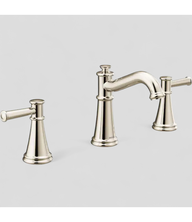 47690 Moen Belfield Polished Nickel 2-Handle Faucet