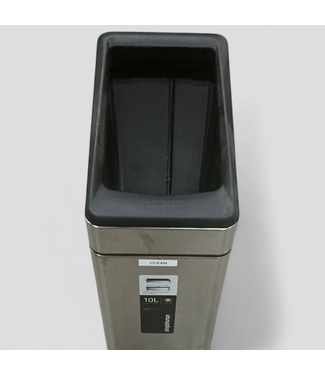 47741 Simple Human Stainless Steel Trash Can 10L
