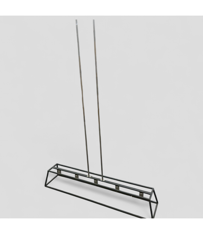 47753 Hinkley Fulton Aged Zinc Island Light 50"W