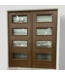 47767 Pella Prehung 8-Lite  Double Door 68" x 80"