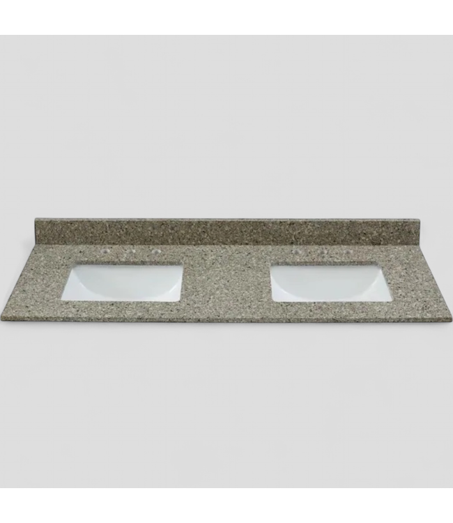 47768 Best View Castle Rock Brown Quartz Vanity Top