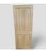 47781 4 -Panel Wood Grain Interior Door 32" x 80"