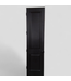 47786 Prehung Black Painted 2 -Panel Door 24" x 96"