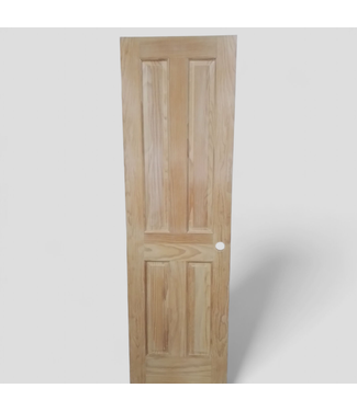 47788 4 -Panel Wood Grain Interior Door 24"W x 80"H