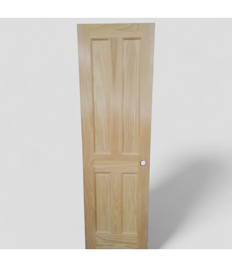 47789 4 -Panel Wood Grain Interior Door 24"W x 79.5"H