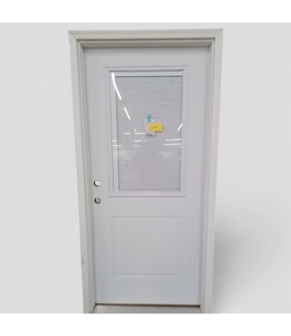 47779 Reliabilt Prehung Front Door with Blinds 36" x 80"